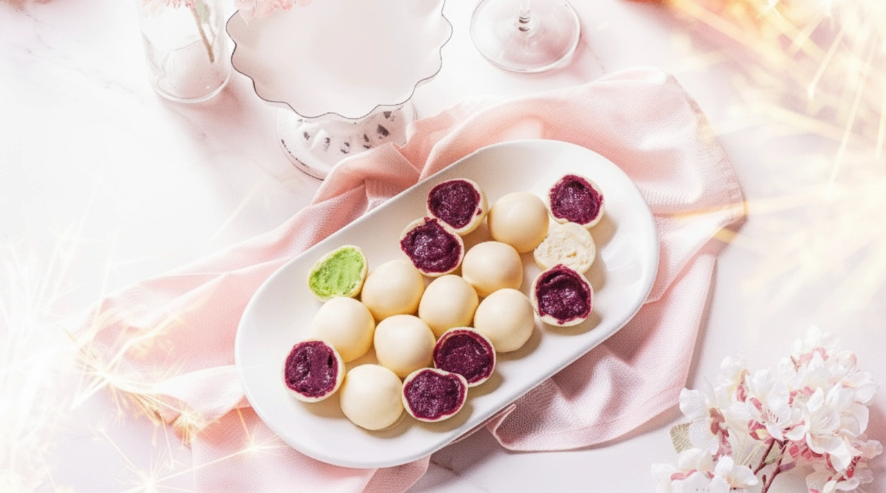 Bombons de açaí