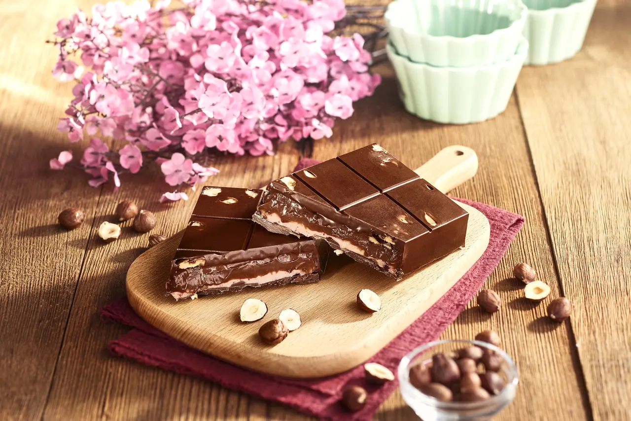 Chocolates y tabletas moldeados