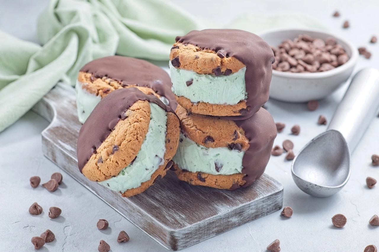 Sándwiches de helado